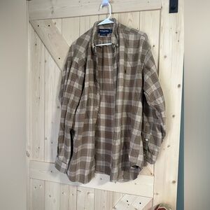 Ralph Lauren‎ Golf Shirt - Size XL - Plaid - Tilden - Button Down - Woven